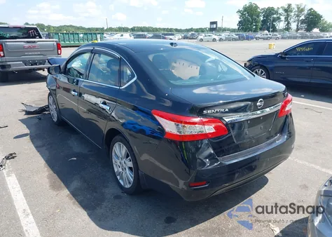 2015 Nissan Sentra Sv from USA, damaged, VIN 3N1AB7AP9FL674374